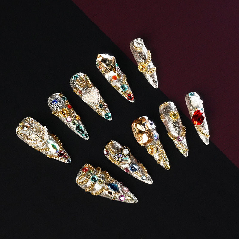 Radiant Gold Treasure Box