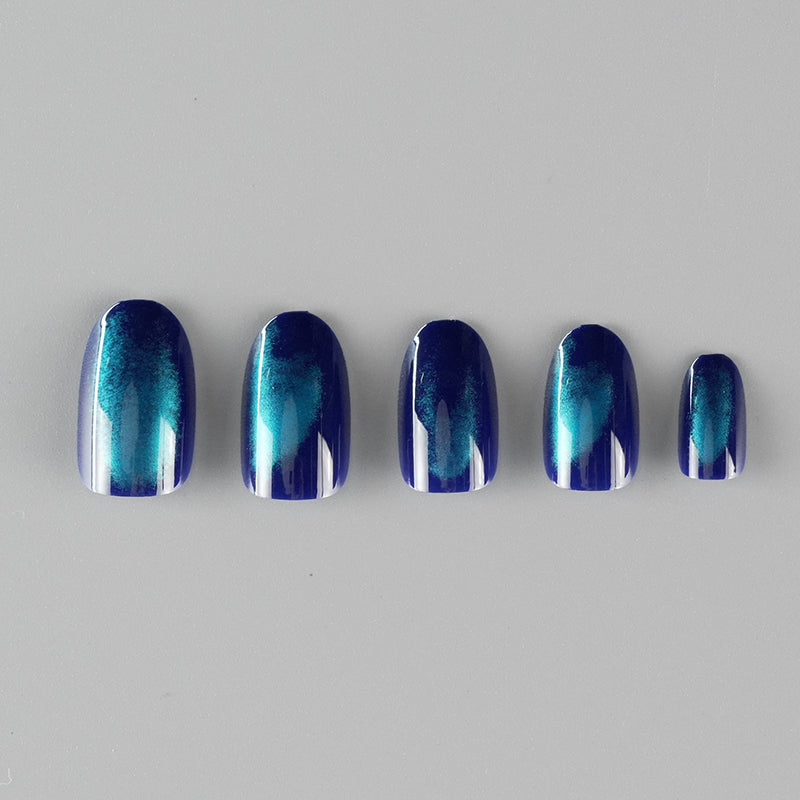 Sapphire Cat's Eye Elegance