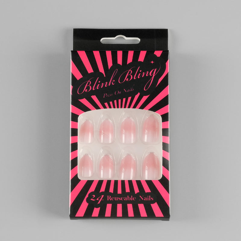 Rosy Blush Short Oval