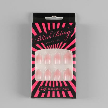 Rosy Blush Short Oval