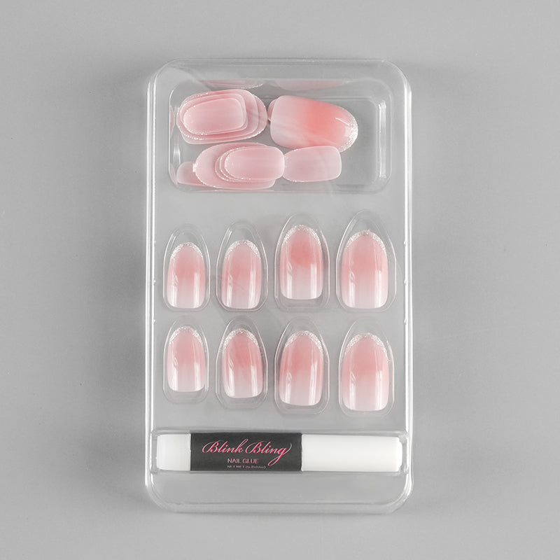 Rosy Blush Short Oval