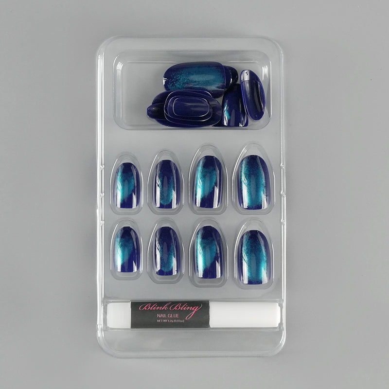 Sapphire Cat's Eye Elegance