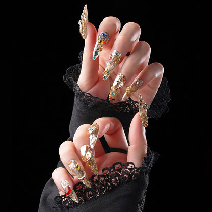 Radiant Gold Treasure Box