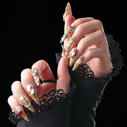 Radiant Gold Treasure Box