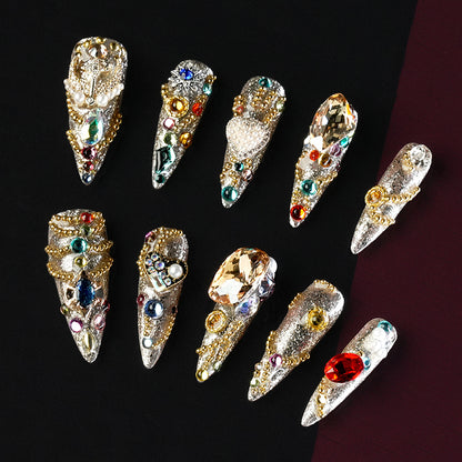 Radiant Gold Treasure Box