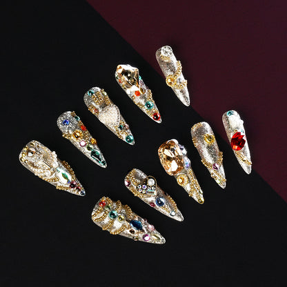 Radiant Gold Treasure Box