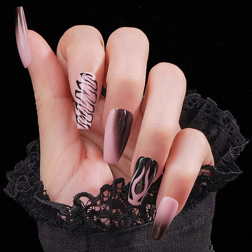 Wild Pink Zebra Flame