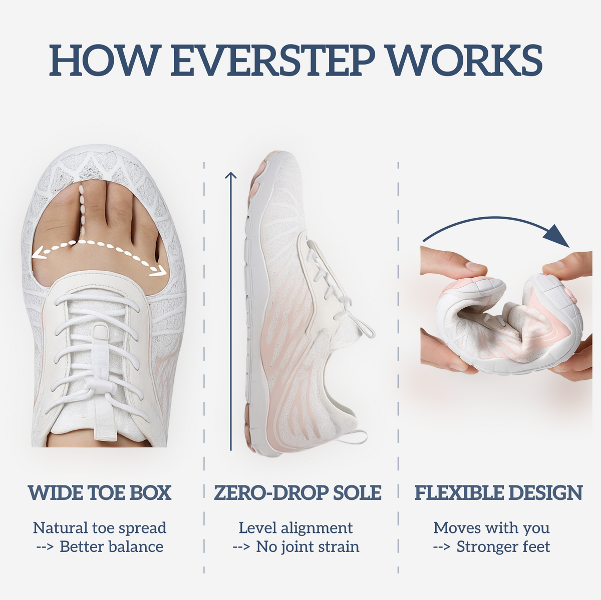 EverStep Barefoot Shoes - Stop Foot Pain Today