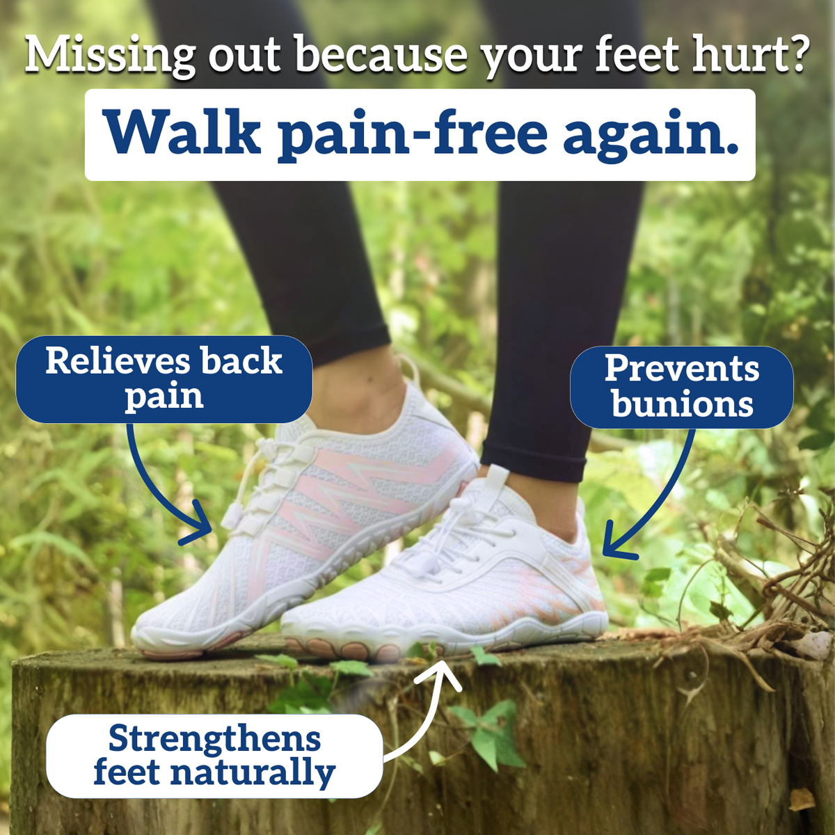 EverStep Barefoot Shoes - Stop Foot Pain Today