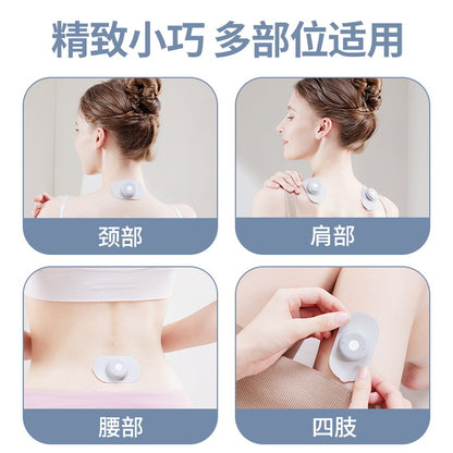 New Cross-Border Pulse Massager Mini Therapy Device Smart Full-Body Waist and Neck Massager Home Use Massage Pad