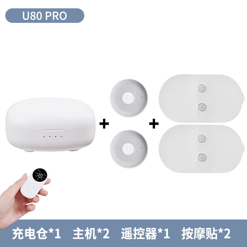 New Cross-Border Pulse Massager Mini Therapy Device Smart Full-Body Waist and Neck Massager Home Use Massage Pad