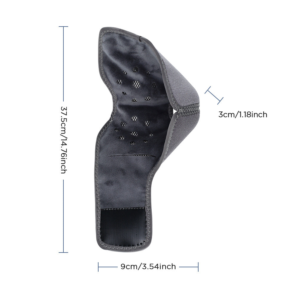 Cross-border new USB-powered heated ankle warmer with massage function, rechargeable ankle joint care foot massager