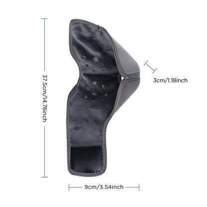 Cross-border new USB-powered heated ankle warmer with massage function, rechargeable ankle joint care foot massager
