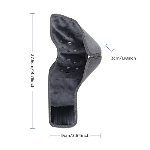 Cross-border new USB-powered heated ankle warmer with massage function, rechargeable ankle joint care foot massager