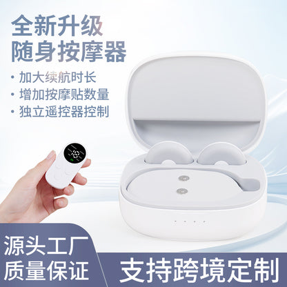New Cross-Border Pulse Massager Mini Therapy Device Smart Full-Body Waist and Neck Massager Home Use Massage Pad
