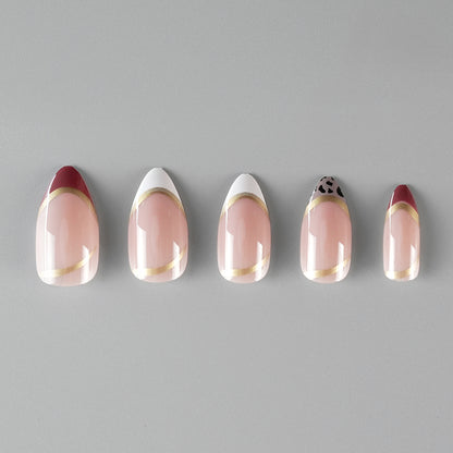 Golden Ribbon Leopard Chic