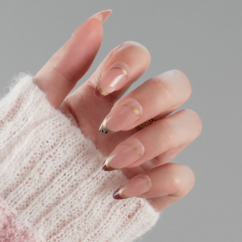 Golden Ribbon Leopard Chic