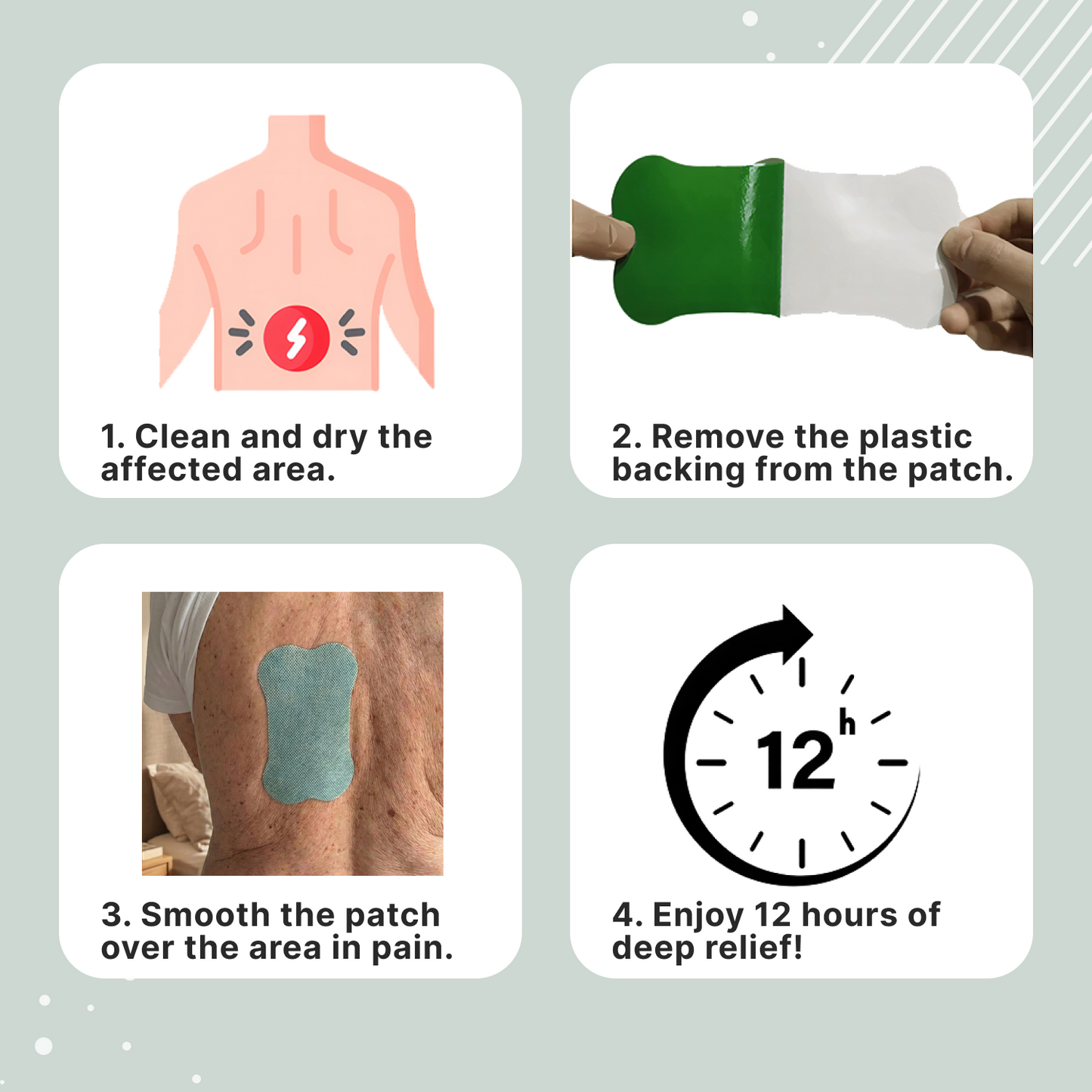 Deep Relief Patches