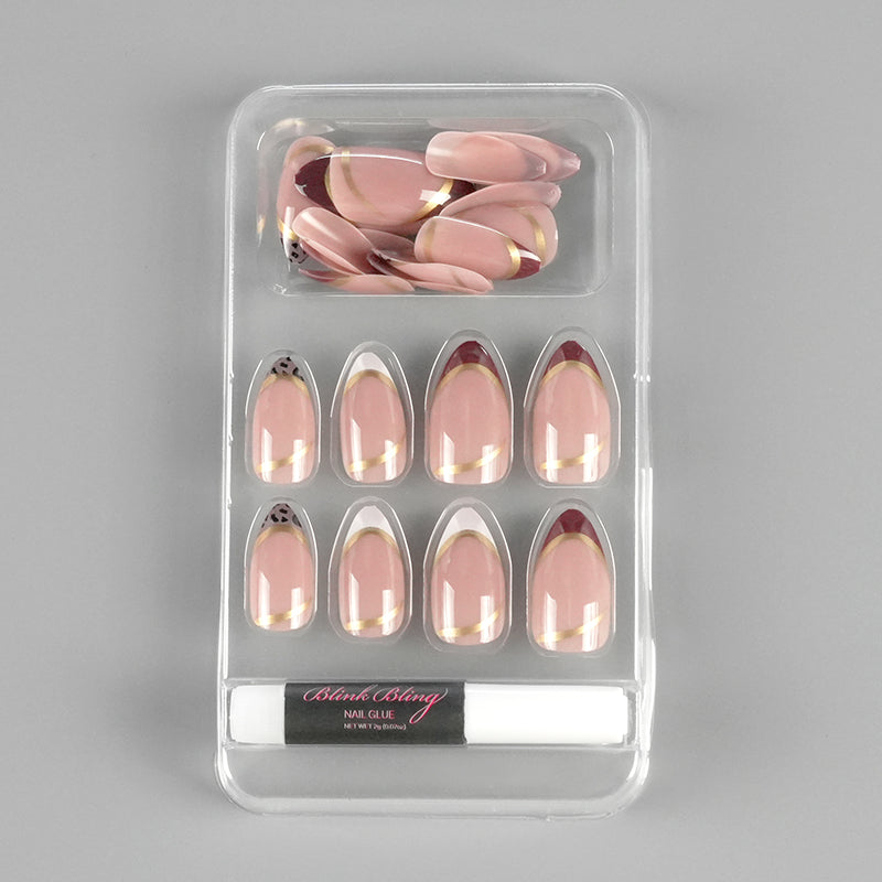 Golden Ribbon Leopard Chic