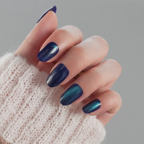 Sapphire Cat's Eye Elegance